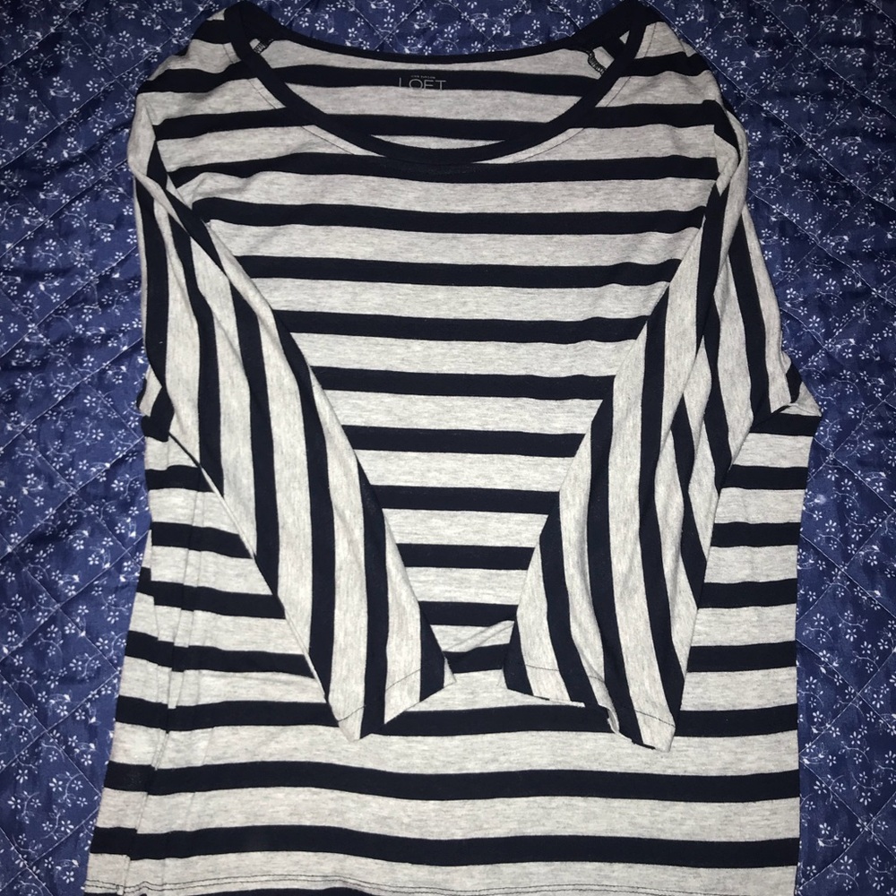Ann Taylor Striped Shirt